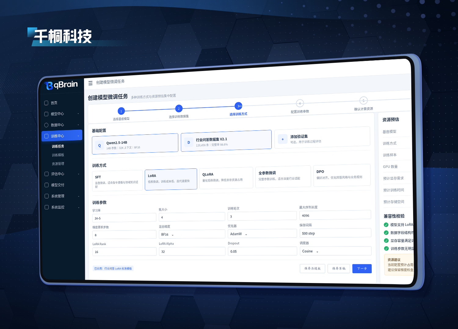 Multi-Method Industry Model Fine-Tuning