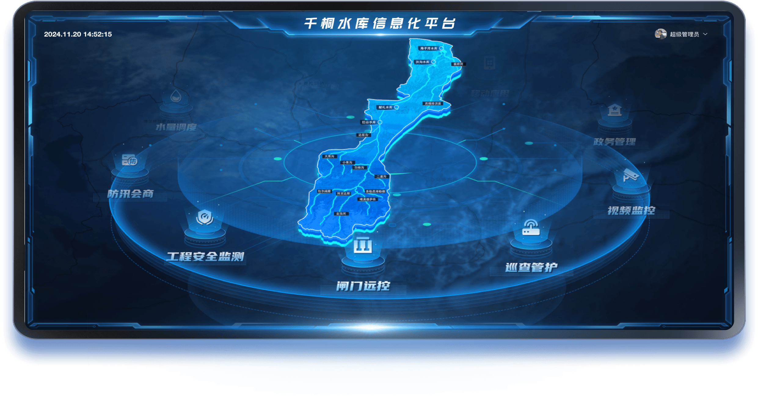 水库综合管理平台产品介绍